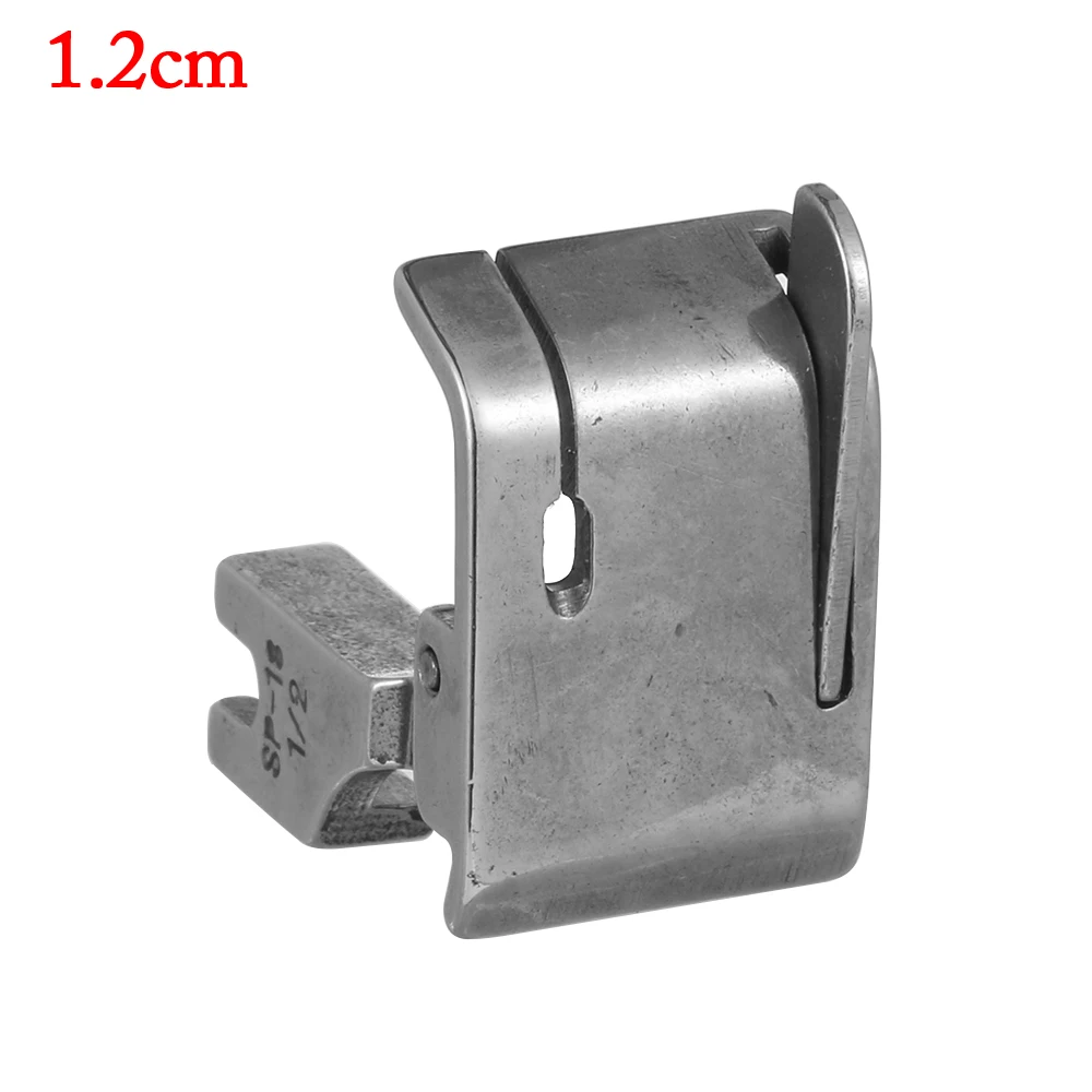 1Pc Metal Presser Foot SP-18 Industrial Sewing Machine Flat Car Moving Edge Single Needle 1/4 1/8 3/8 1/16 3/16 5/16 1/32 sculptural needle felting