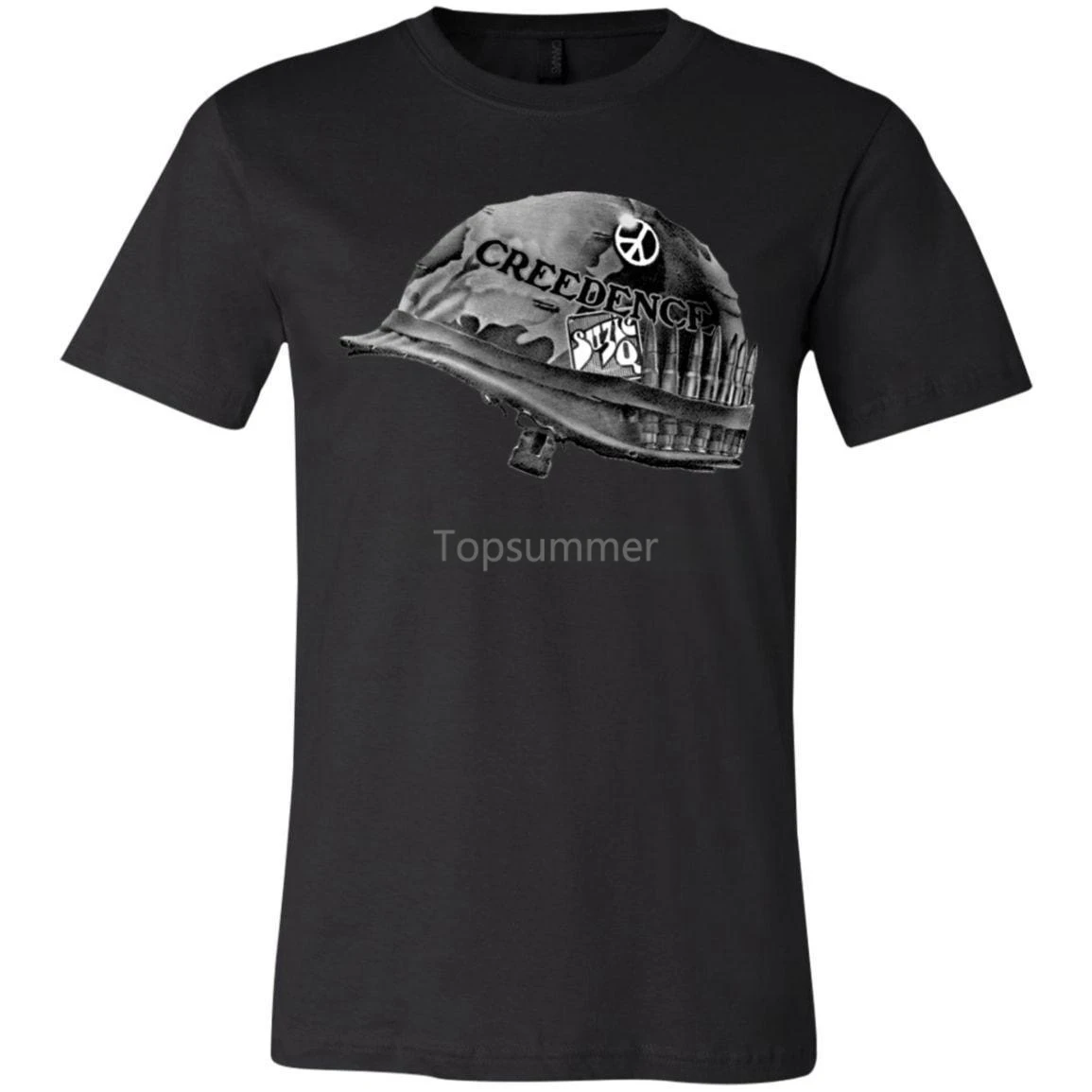 T-Shirt Creedence 596 Revival John Fogerty Ccr Swamp Tee