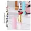 New Cute Lipstick Lighter Fashion Mini Inflatable Open Flame Portable Gas Lighter Smoking Accessories Cigarette Girl Gift 3