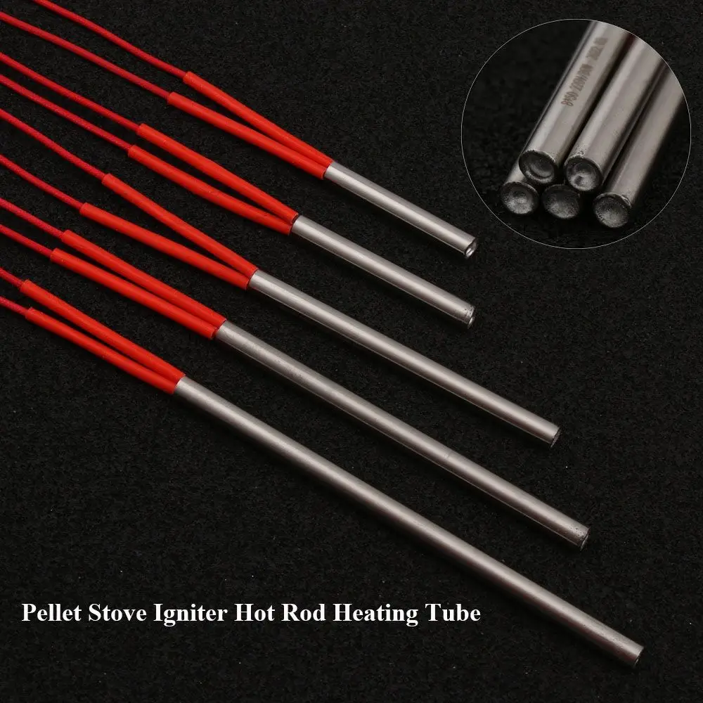 Thread Heating Tube Ignitor Hot Rod Pellet Stove Igniter Fireplace Grill Stove Replacement Accessories