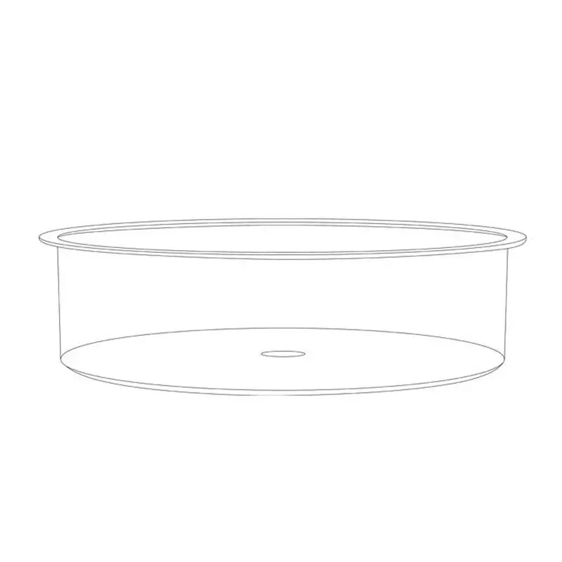

Rotating Storage Tray Spice Container For Fridge 360 Rotating Turntable Organizer For Kitchen Fridge Cabinet Bathroom Vanity