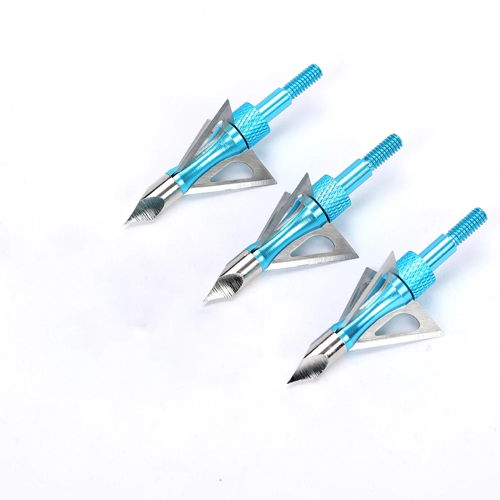 Broadheads 6/12 pcs 100 Grain for Archery Hunting archery arrowhead