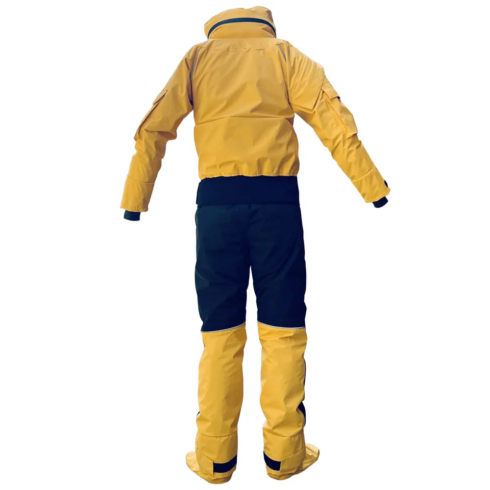 Front Entry Waterproof Full Drysuit Detachable Hooded Dry Suit