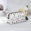 Doctor Nurse Large Cosmetic Bags Enfermera En Apuros Makeup Bag Accessories for Woman Makeup Pouch for Purse Water Resistant 5