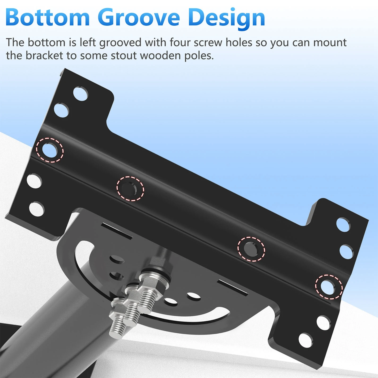 Adapter Mounting Pole Kit for Starlink V3 Gen 3 Standard Dish 360 Degree Rotation Roof Wall Pole Mount Adapter Set starlink mounting kit