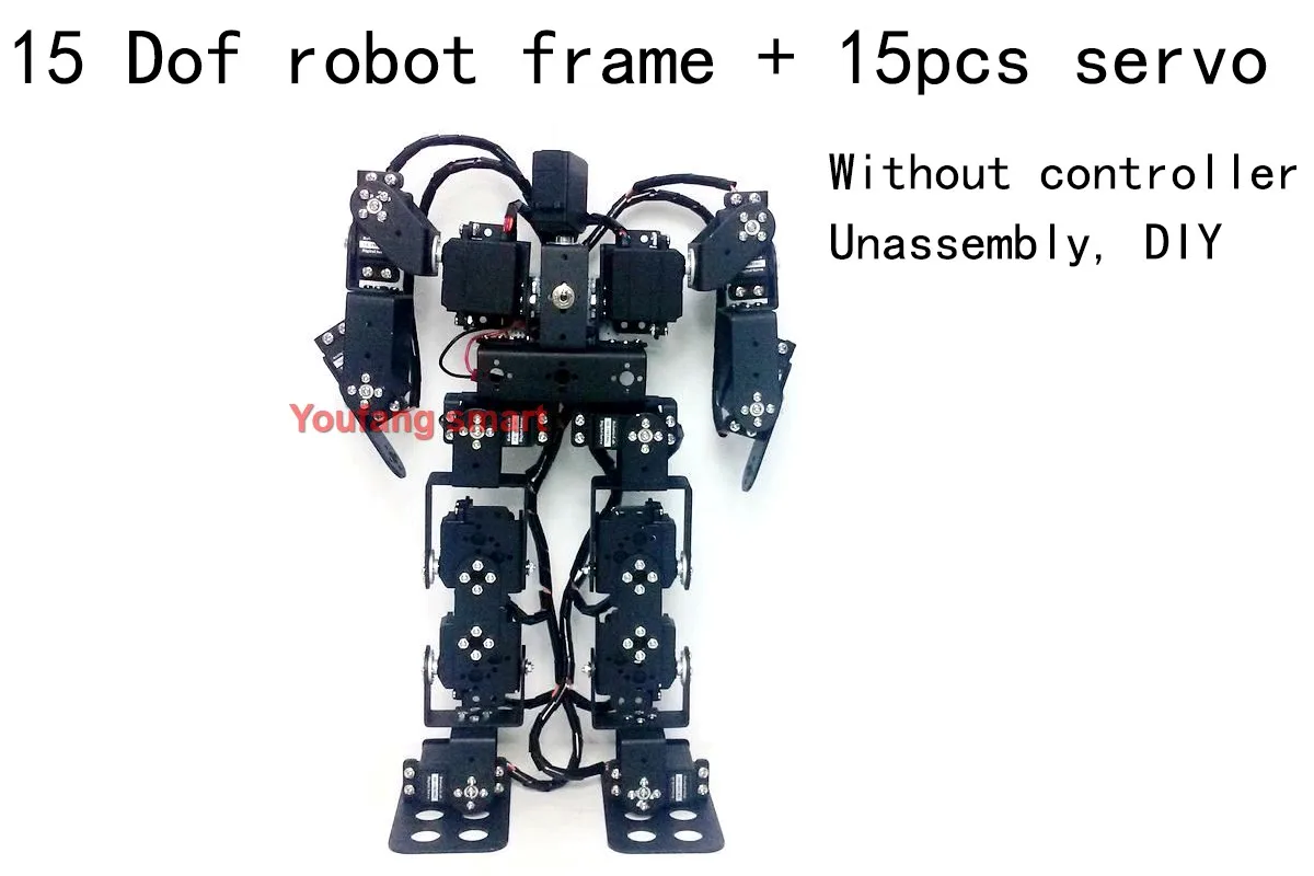 DOF Robotic Walking Programação Robot, Kit DIY, Robótico humanóide, Educacional, 9 KG, 13 KG, 15/19 DOF, ESP32, Ardunio