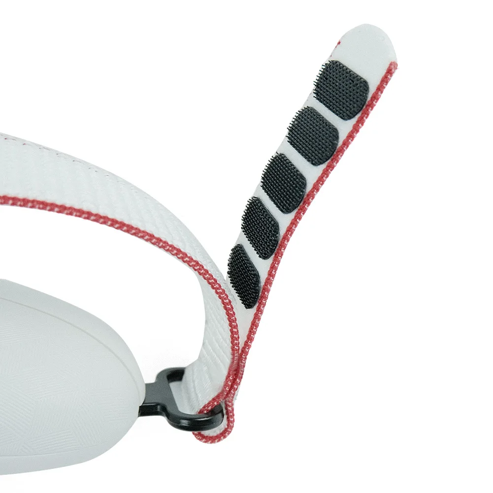 VR Headset Accessories Set Adjustable Active Straps Replacement Kit Metal Ring Buckle Joystick Caps for Meta Quest 3 Controller