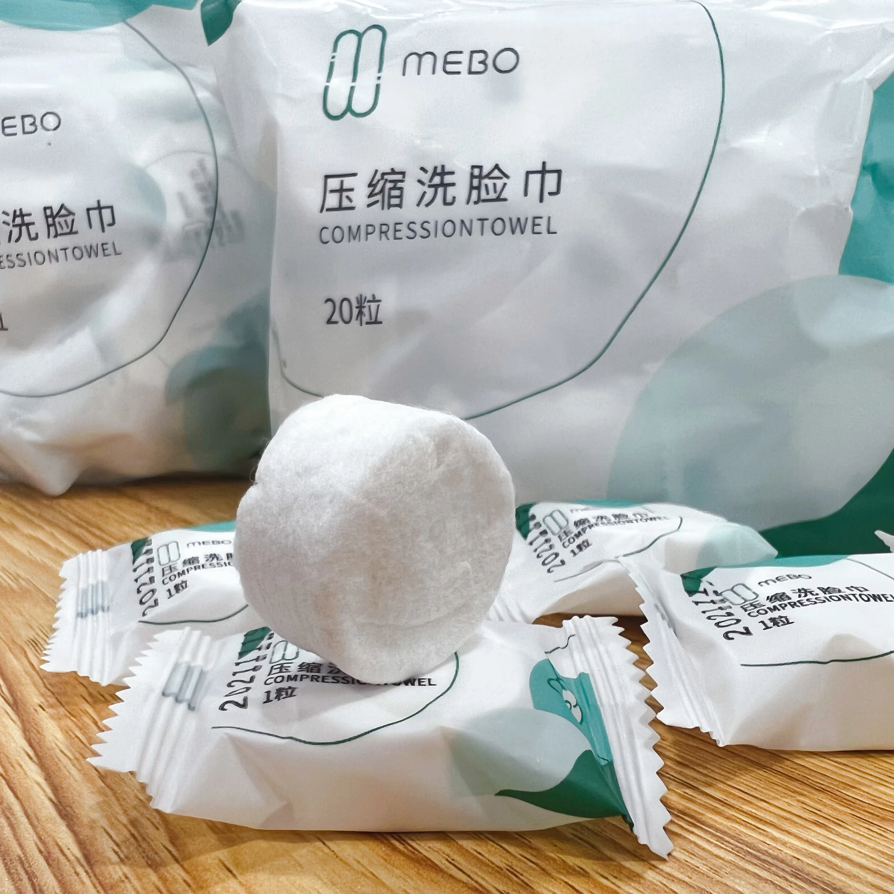 40pcs/Lot Compressed Towel Small Portable Disposable Face Cleansing Travel Candy Thickening Mini Facial Tissue