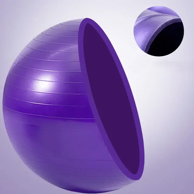 45-85cm Big Yoga Ball PVC Inflatable Yoga Exercise Ball Thickened Gym Fit Ball Exercise Home Fitness Pilates Sport Balance Ball 5