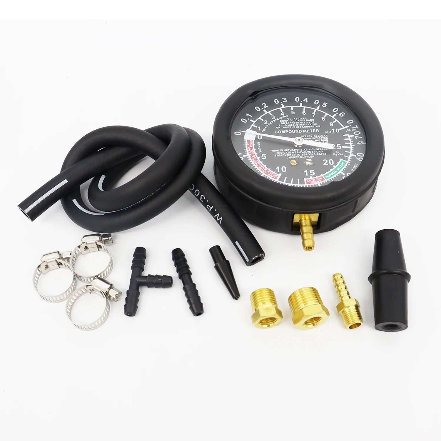 FuelPumpandVacuumTesterGaugeCarburetorPressureTesterAutomotive