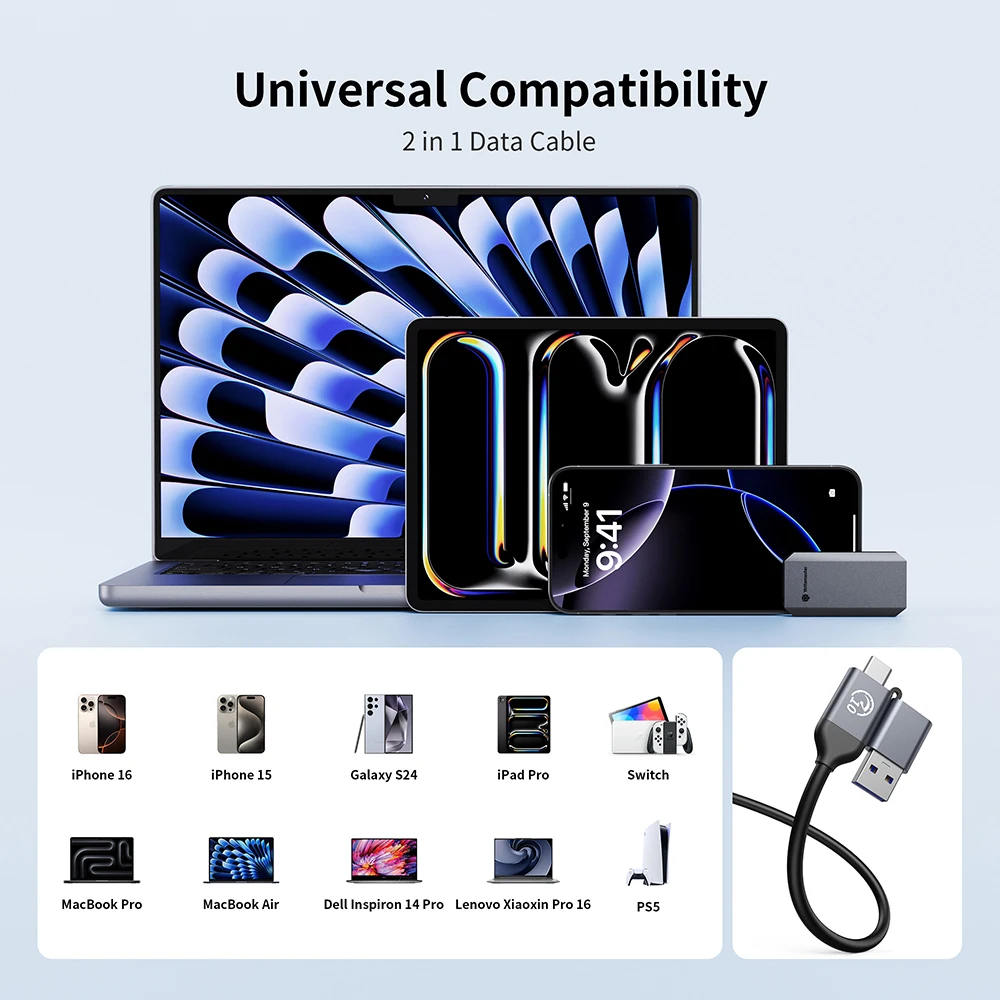 요타마스터 YM5 PSSD 휴대용 SSD 512GB 1TB 2TB 타입 C 500Mb/s 외장 솔리드 스테이트 디스크 5Gbps mSATA 하드 드라이브 알루미늄 PC