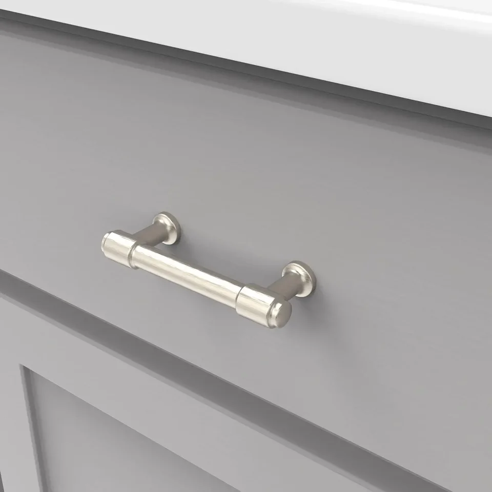 Luxury Satin Nickel Kitchen Cabinet Pull Handles