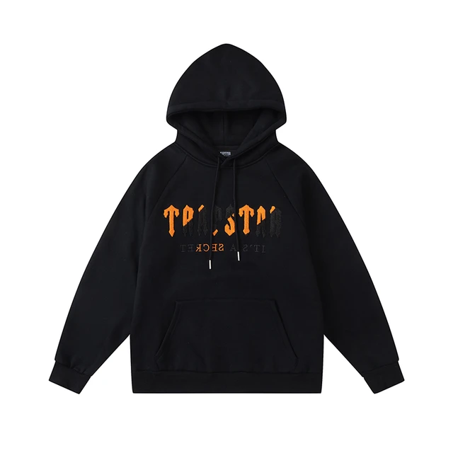 Sudadera con capucha para hombre, suéter informal de gran tamaño, de marca  Trapstar London, para Otoño e Invierno - AliExpress