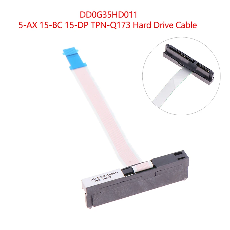 Для HP 15-AX 15-BC 15-DP TPN-Q173 HDD кабель для ноутбука HDD разъем гибкий кабель Ремонт Запасные аксессуары DD0G35HD011