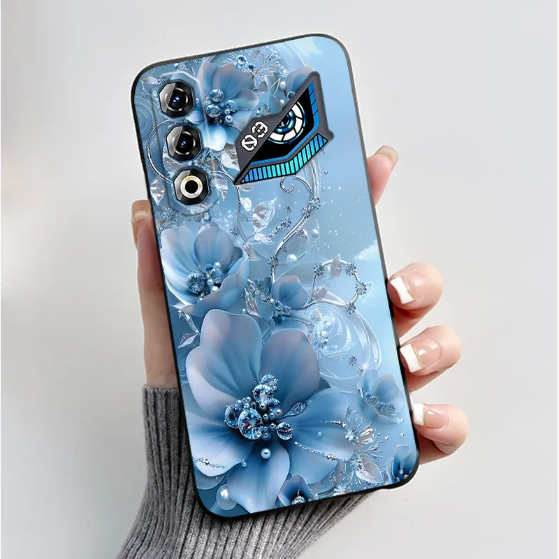 Butterfly Flower Shockproof Silicone TPU Phone Case - Soft and Stylish Protective Back Cover