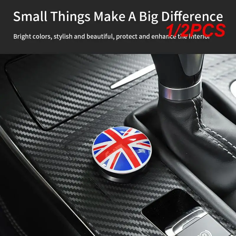 

1/2PCS Union Jack Door Rear View Mirror Covers Stickers Car-styling Decoration Mini Cooper S JCW F56 F55 Accessories