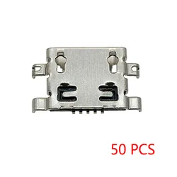 Universal USB Charging Dock Charge Socket Port Jack Plug Connector (50PCS)