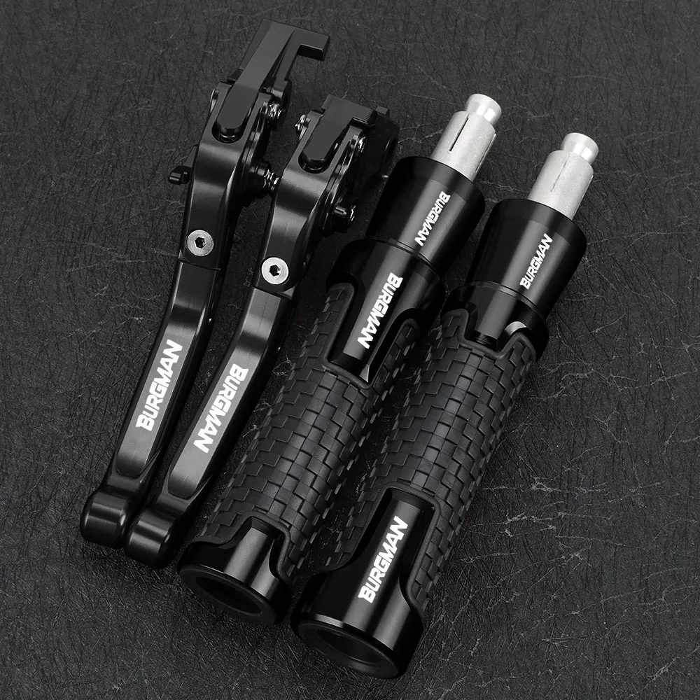 

AN650 BURGMAN 650 Motorcycle Accessories Brake Clutch Levers Handlebar Hand Grips Ends For SUZUKI BURGMAN AN 650 2003 - 2023