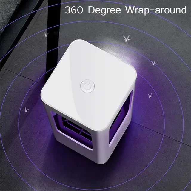 Elektromos Légy Hiba Zapper Szúnyog Rovar Gyilkos Led -Es Csapda Lámpa Kártevőirtás - Image 6