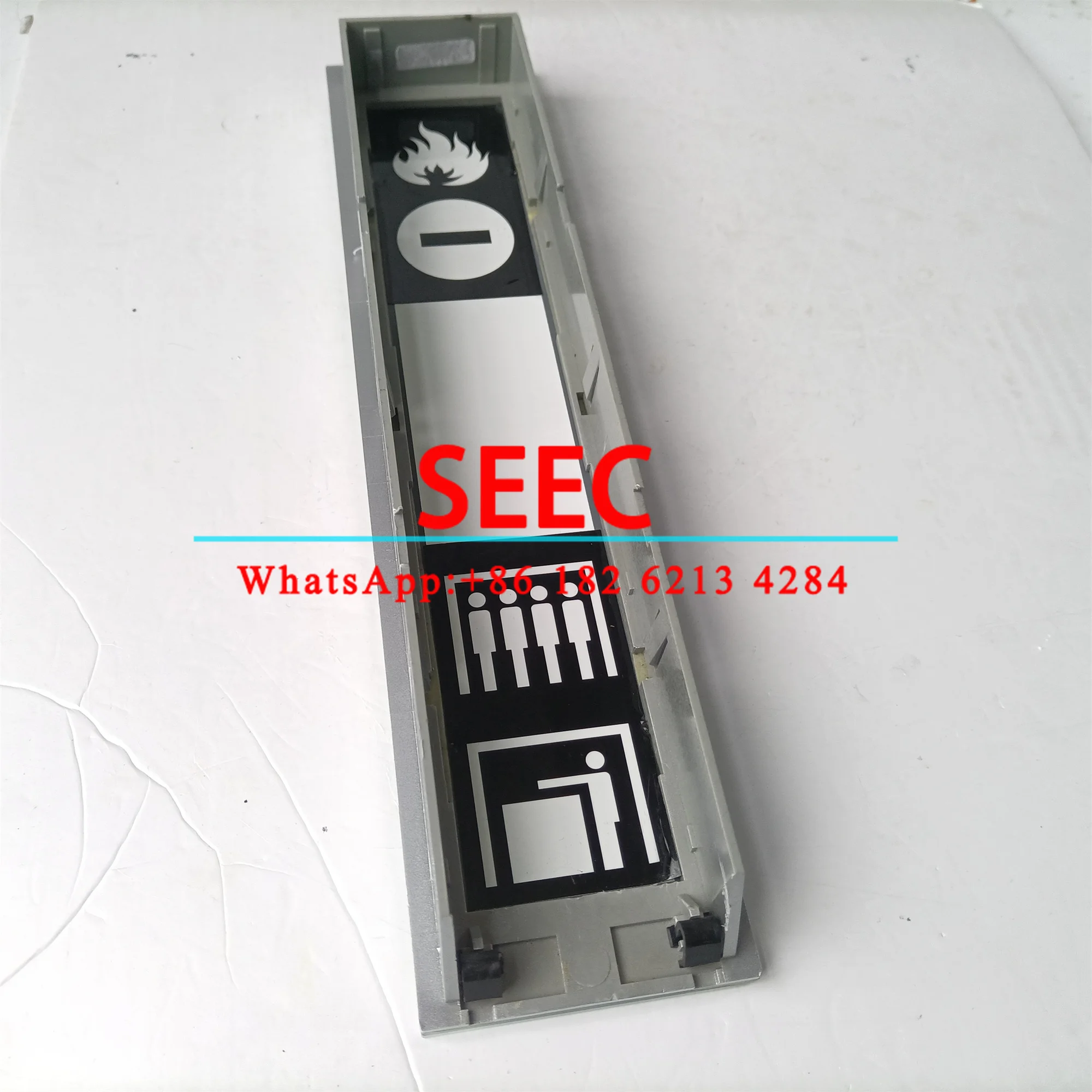 SEEC Elevator LOP Panel Glass Shell 290*65 mm for 5500 3600 Lift Door Display Circuit Board L 290mm W 65mm H 29mm