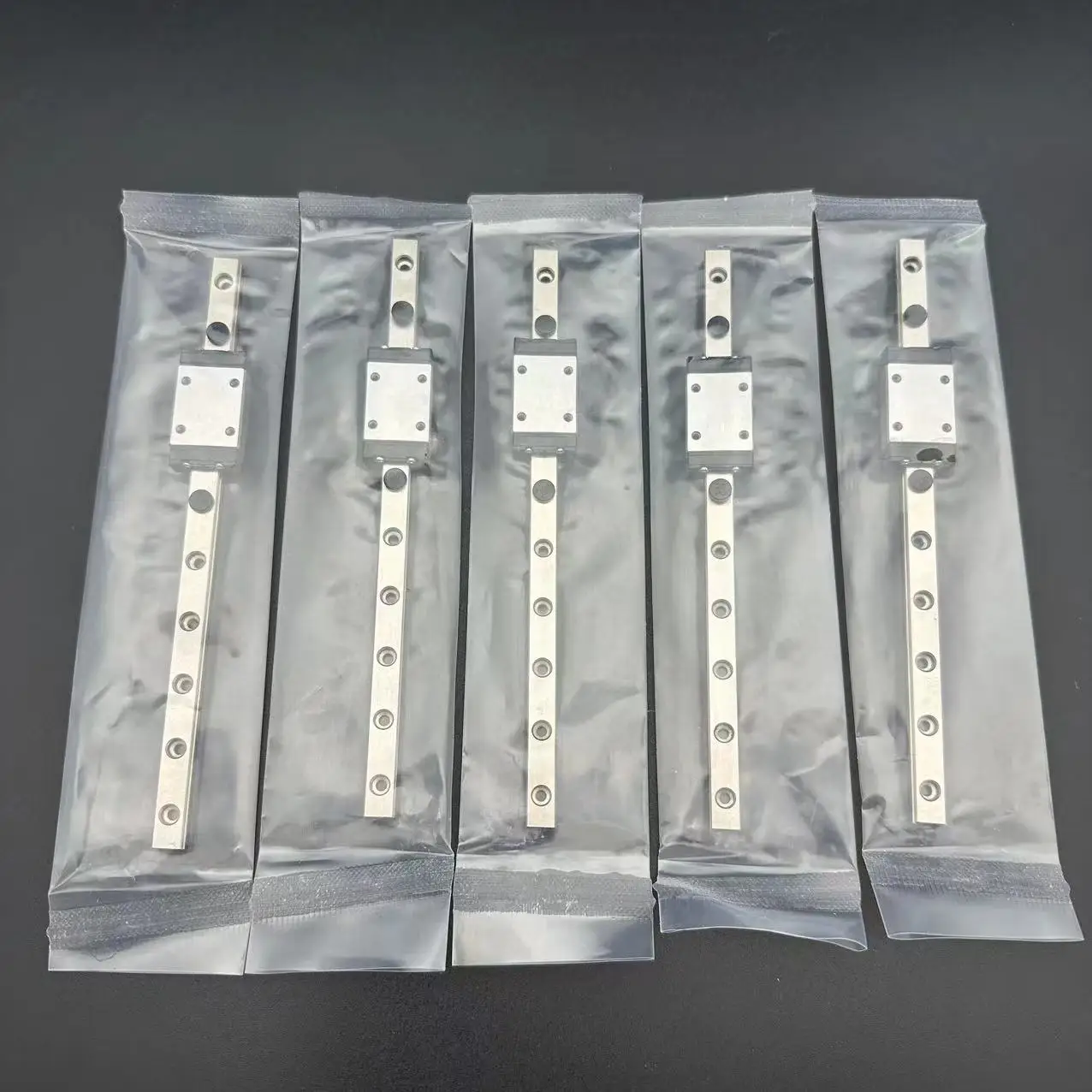 5 Pcs MGN7H Linear Rail 150mm MGN7H Linear Guide Rail With Carriage For Voron V0/0.1/0.2 3D Printer