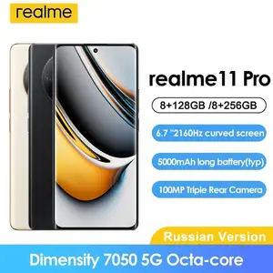 realme 11 Pro Plus 5G Mtk Dimensity 7050 6.7 inch 120Hz FHD+ AMOLED 200MP  OIS Camera 100W SUPERVOOC Charge