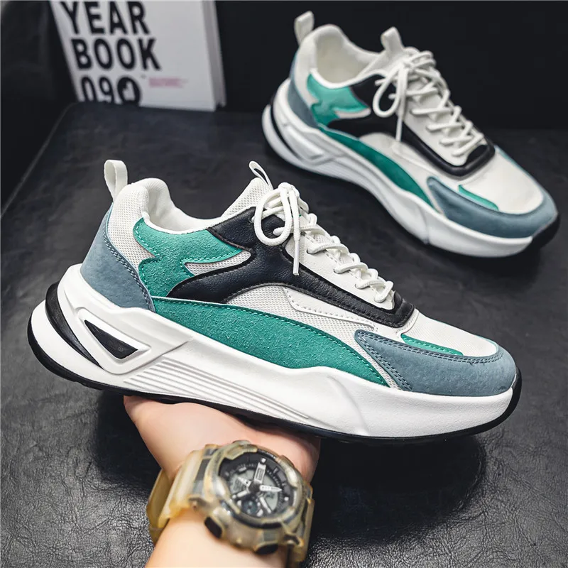 Men Sports Shoes Comfortable Jogging Shoes Mesh Breathable Sneaker Athletic Walking Shoes