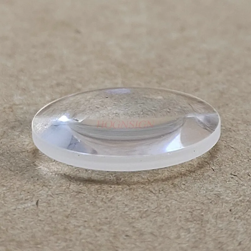 

Double convex lens 23mm focal length 30mm science teaching experiment magnifying glass optical glass processing prism convex
