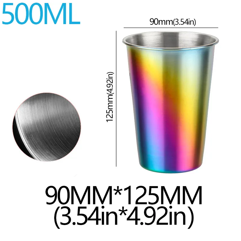 Stainless Steel Tumbler for Home, Office, and Bar - Versatile Drinkware for Coffee, Tea, or Beer