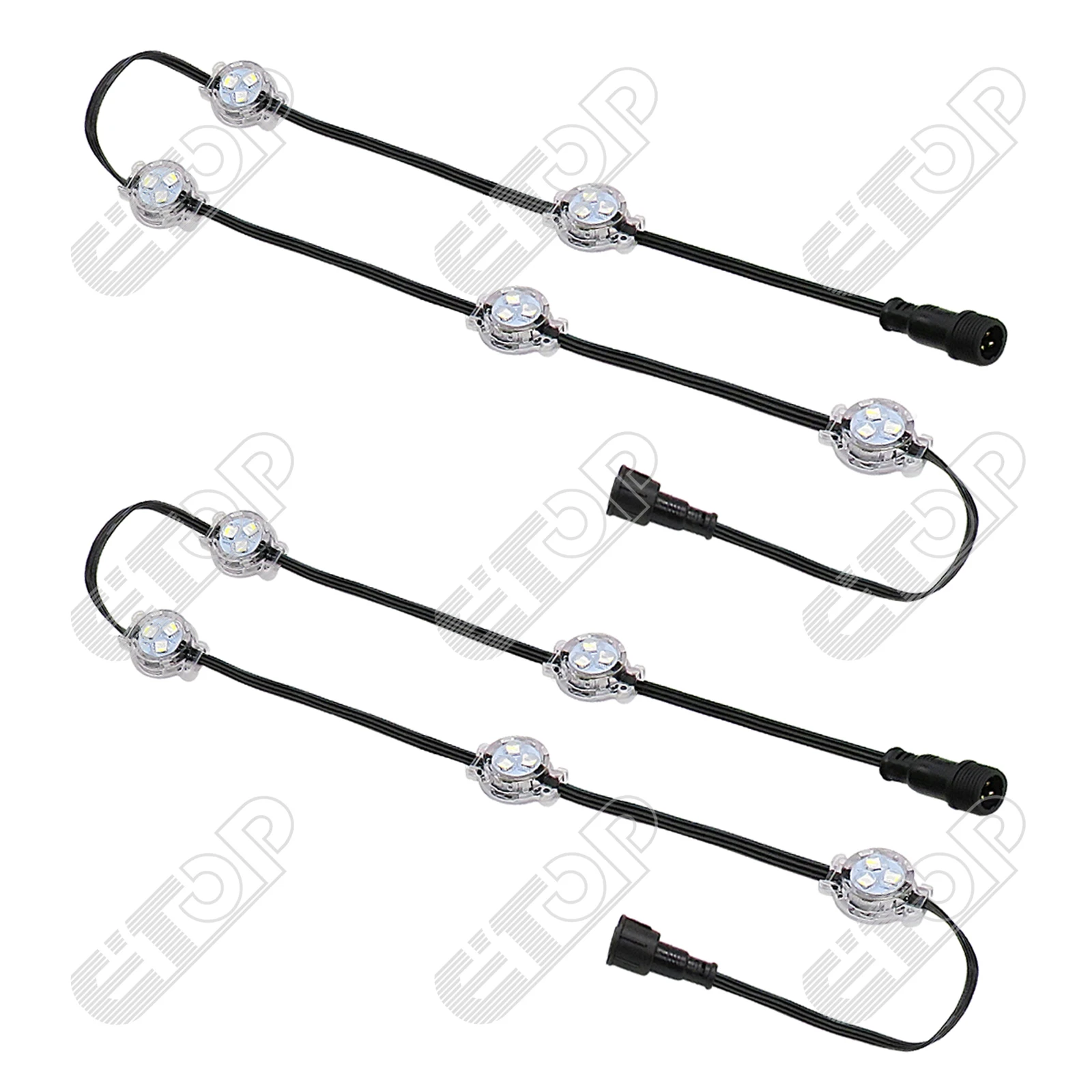 Description Picture 4 of itemSpecial order 250FT set Permanent Track lights UCS2904 RGBW 12V 24V Gems tone style Trim lights