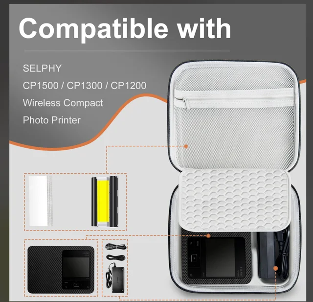 KP108 pour Canon SELPHY CP1500 Kit d'imprimante Photo compacte Wifi sans fil pour KP-108IN RP-108 CP1200 CP900 CP910 papier Photo 6 pouces 6