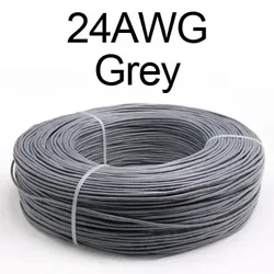 Premium Shielded Copper Control Cable - Multi - Core Audio Signal Wire - 5 cores (24AWG Grey)