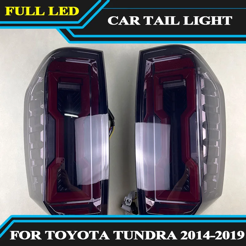 

Rear led tail light For Toyota Tundra 2014 2015 2016 2017 2018 2019 2020 Car stying LED taillamp Turn Signal lights