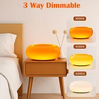 Aesthetic Doughnut LED Night Lamp – Cozy Ambient Light, Touch Control,Warm Color 4