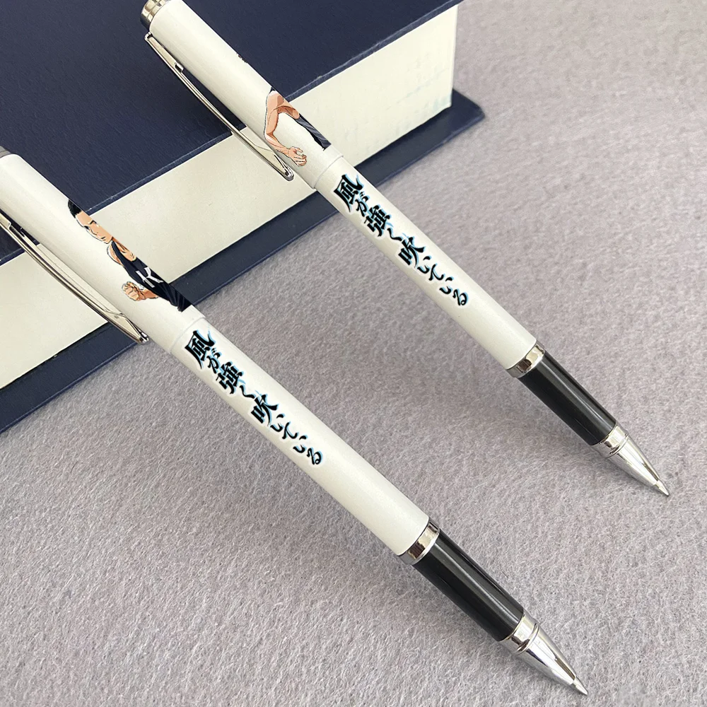 Anime Run with the Wind Black Ink Gel Pen 0.5mm Graffiti Writing Pens Kids Gift School Stationery 1048