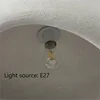 Nordic Wabi Sabi E27 LED Pendant Lights Modern Ceiling Chandelier  for Living Room Bedroom Dining  Loft Hanghing Lamp 6