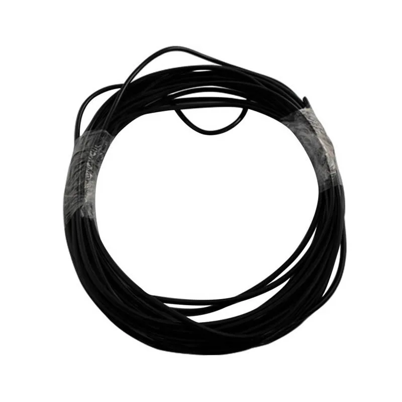 5~100m X Inner 0.75mm Outer 1.5mm Black Jacket Diameter PMMA Plastic Optic Fiber Cable For Decorative Lighting