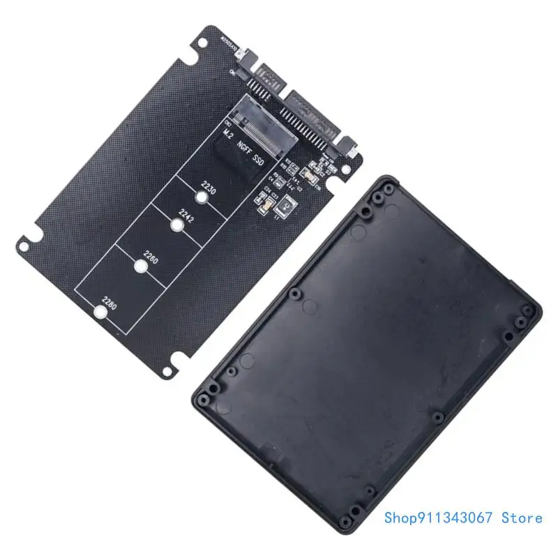 DIY 매니아를위한 다목적 M.2 NGFF-SATA3.0 변환기 카드 간단한 설치 NGFF-SATA3 어댑터 보드 드롭 배송