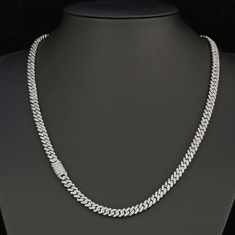 Iced Out Sterling Silver Miami Cuban 15% OFF 925 Sterling Silver