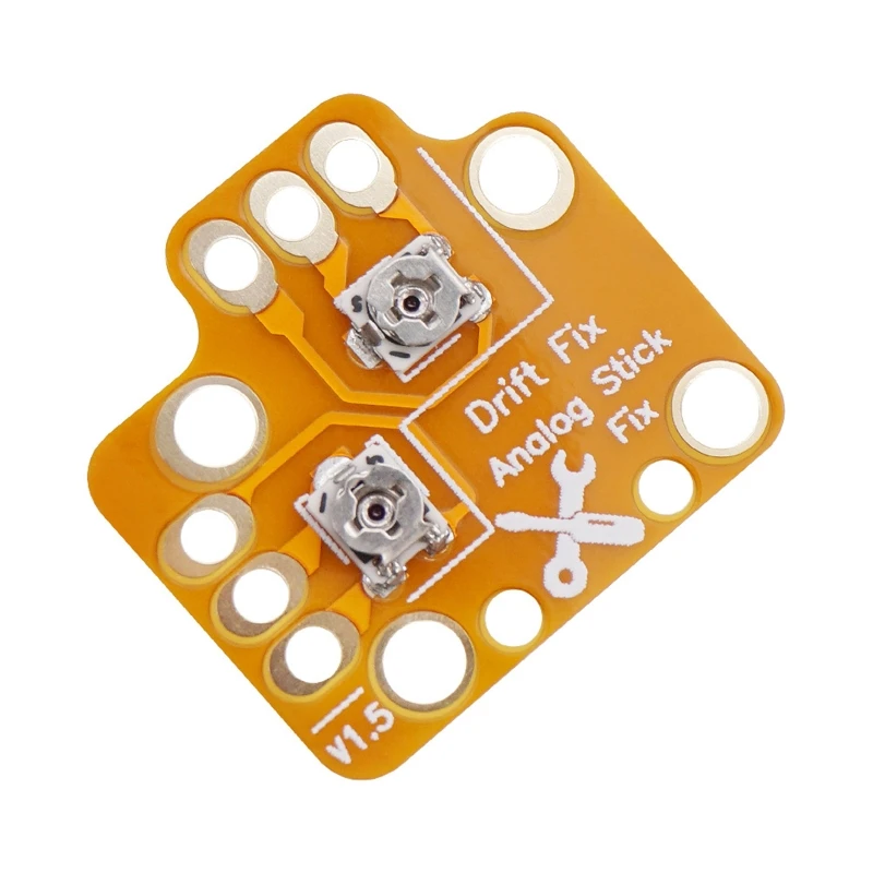 Analog Stick Drift Fix Mod Reset Drift Thumbstick Resistance Calibration Plate for PS5 PS4/Xboxone Game Controller 2Pcs