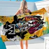 Jean Michel Basquiat Art Graffiti Big Microfiber Beach Towels Quick Dry Sand Beach Towels Pool Towel for Travel Swim Pool Yoga 4