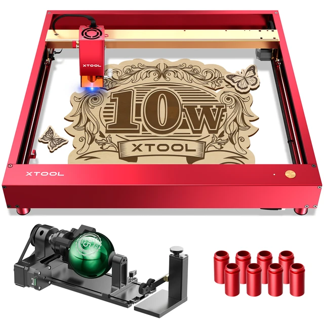 XTool D1 Pro Laser Engraver 20W Red For XTool D1 PRO Engraver