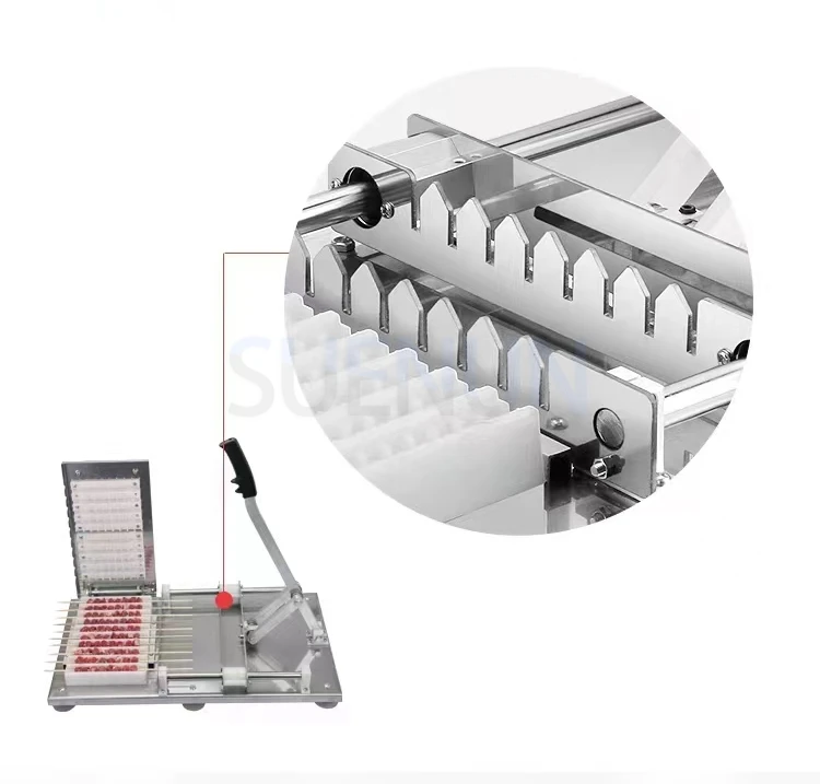 Máquina Manual Espeto De Carne, Espeto De