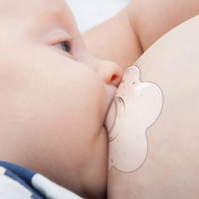 

1pcs Silicone Nipple Protectors Feeding Mothers Nipple Protection Cover Breastfeeding Mother Milk Portable Nipple Anti-overflow