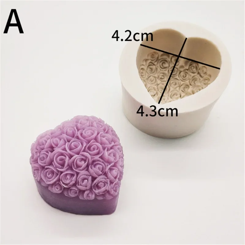 LC Leaf N535 Mould Craft Art silicone Soap Mold Craft Molds DIY Handmade candela stampi
