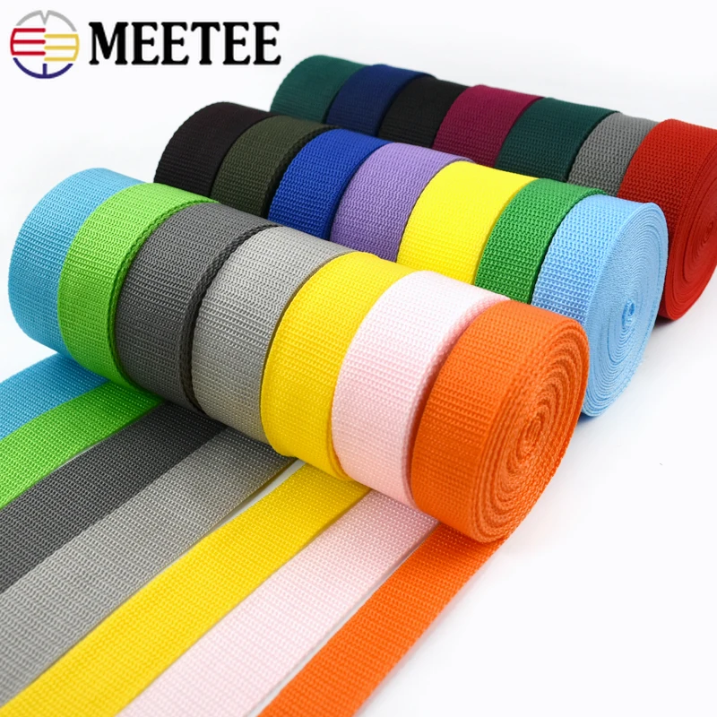 Nylon, Cotton, & Poly Webbing for Bags, Belts, & More