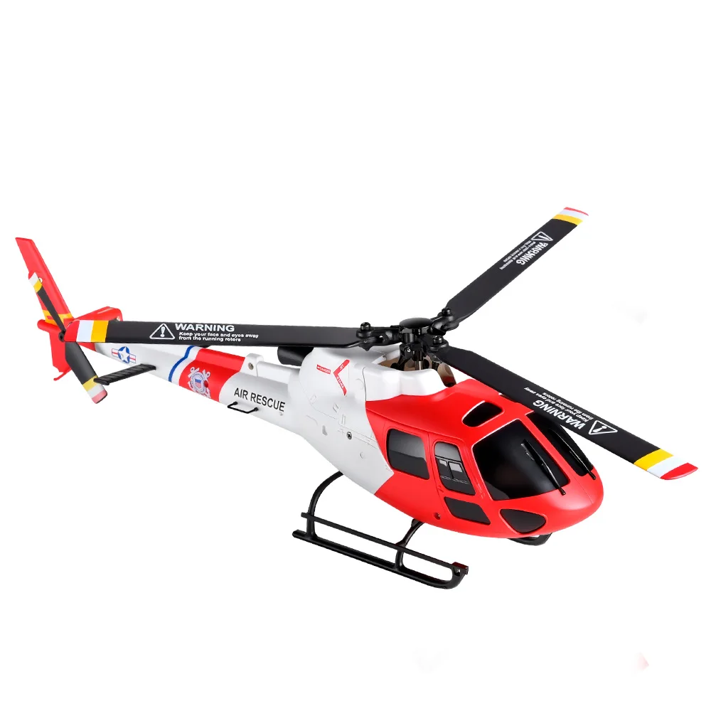 2026 WLtoys K150 RC 헬리콥터 AS350 항공기 4CH 브러시리스 광학 흐름 모델 비행기