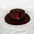 convex top classic fedora hat small flat top pearl feather men's felt hat polk pie coffee top hat gorras para hombres 11