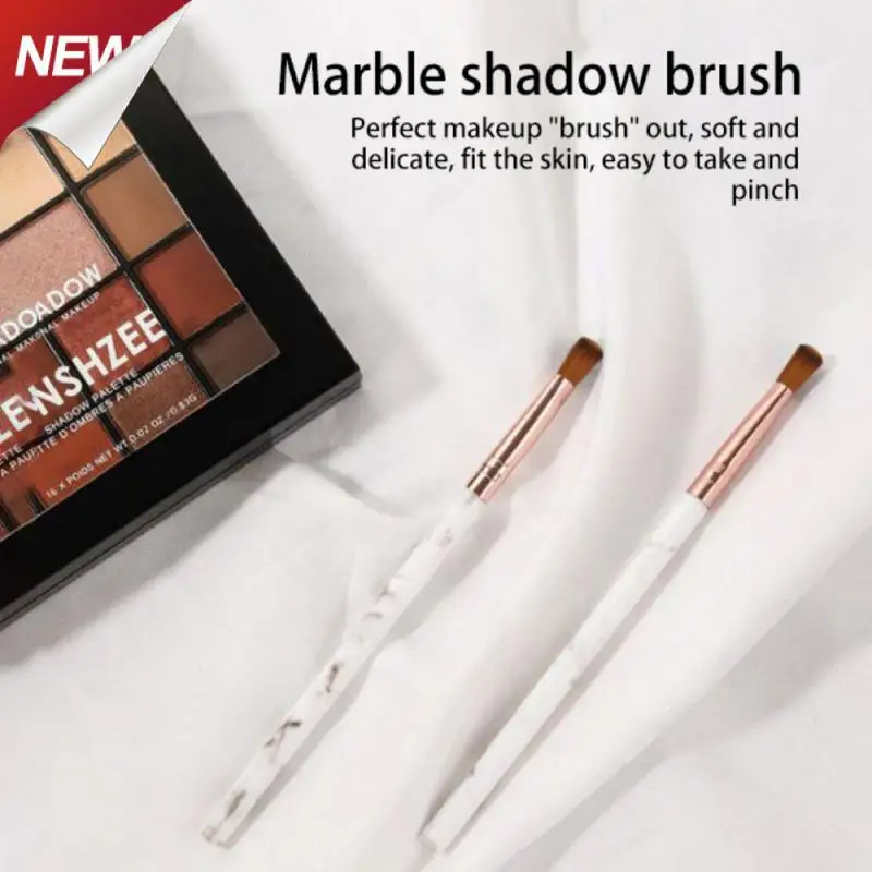 Marmo Kabuki Pennello Per Trucco Naso Ombra Blush Blending Eye Face Concealer Brush Testa Obliqua Strumento Cosmetico Beauty Maquiagem