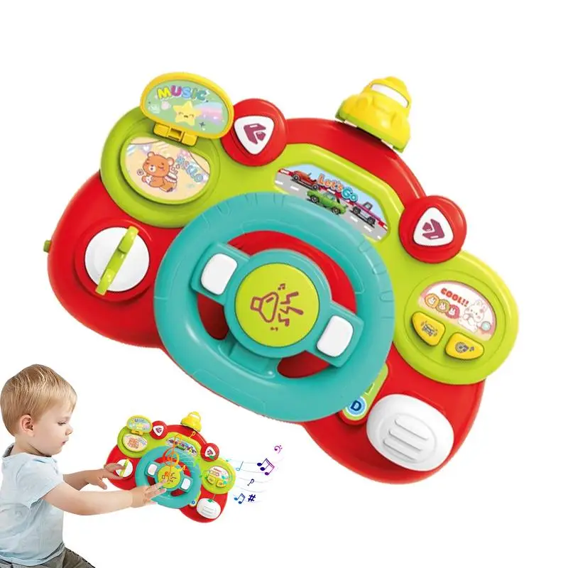 

Steering Wheel Toy Kids Musical Driving Simulation Steering Wheel Toy Driving Learning Educational Toy Pretend Play Car Steering